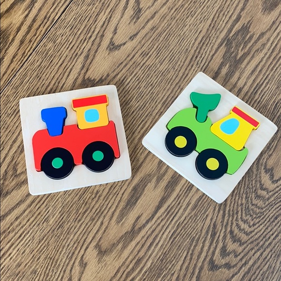 Other - Wooden Puzzle Set of 2